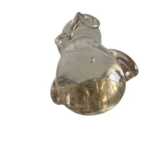 Vintage Glass Owl Figurine/ Paperweight Gift for Owl Lover - Picture 7 of 8